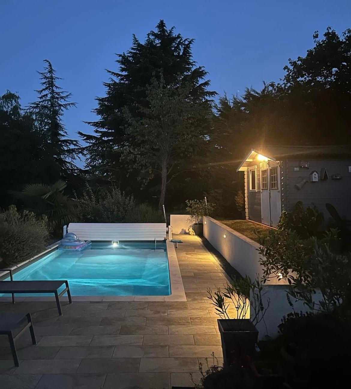 La Glycine B&B Sainte-Colombe  Exteriér fotografie